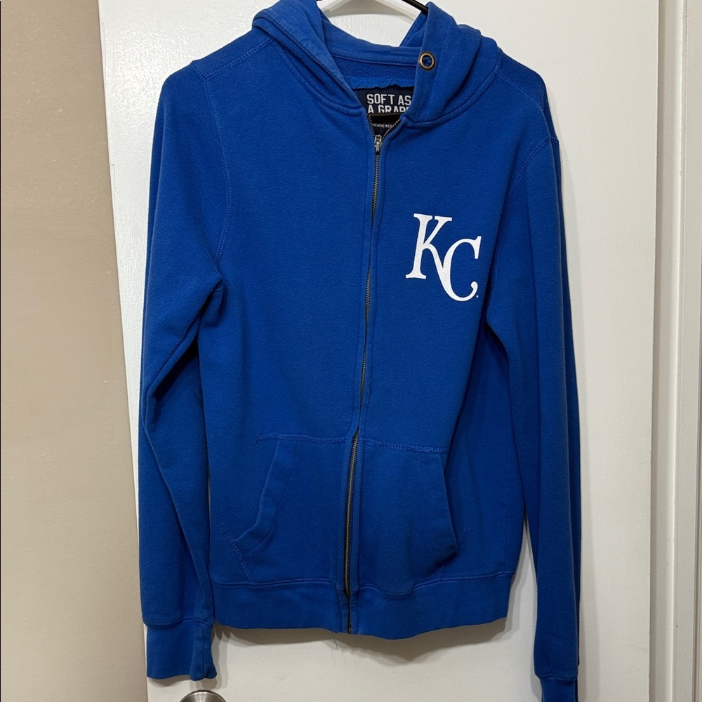 Blue Hoodie with KC Royals Logo